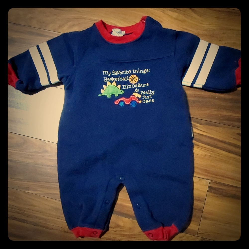 One piece sweat suit